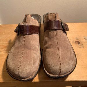 BOC Born Concept Suede Clogs
